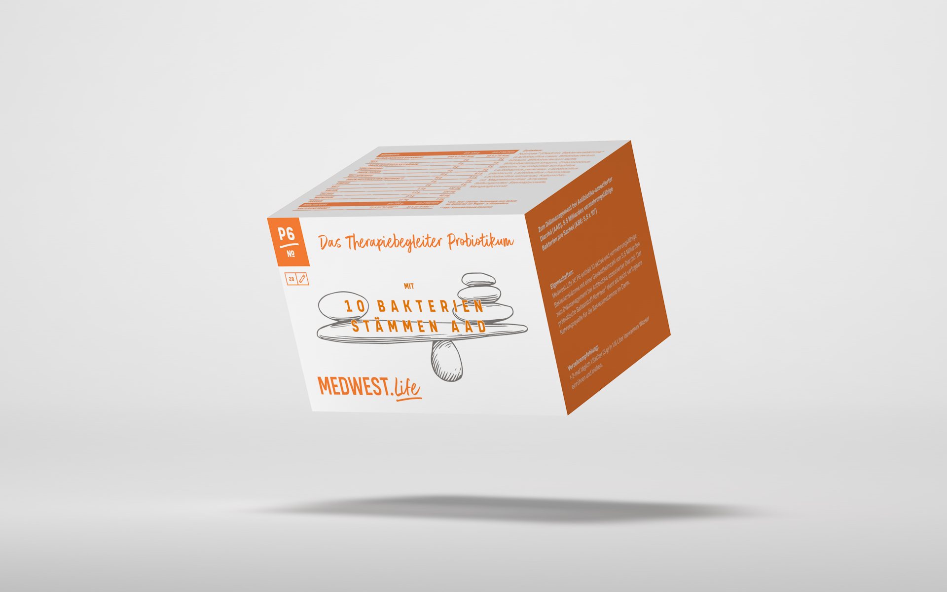 № P6 –  Das  Therapiebegleiter Probiotikum mit 10 Bakterienstämmen 