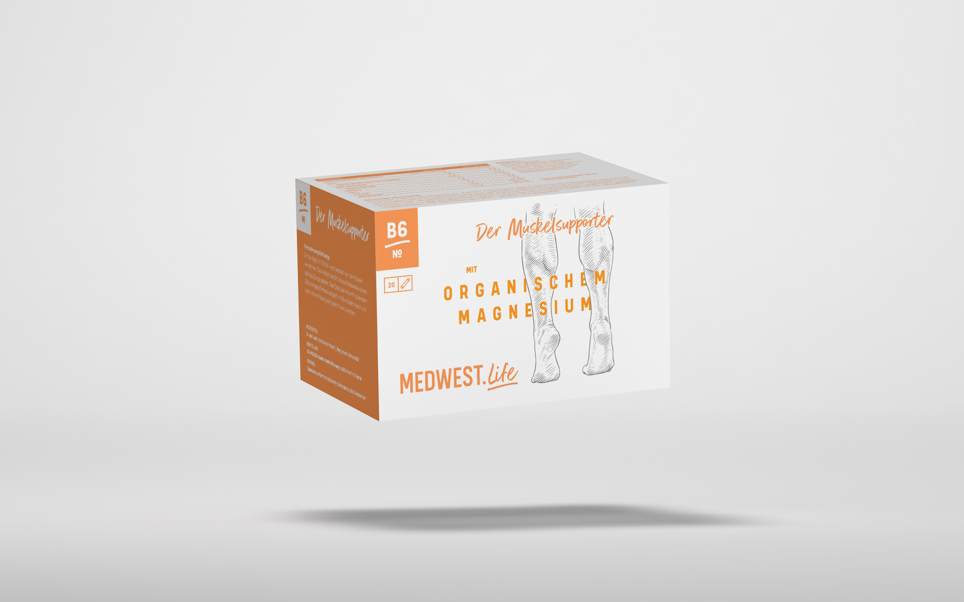 № B6 –  Der Muskelsupporter mit natürlichem Magnesium